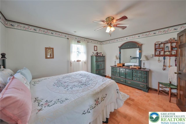 70 Faust N Rd, Pa, PA 19507 - bedroom with ceiling fan