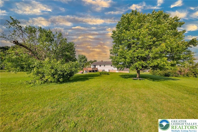 70 Faust N Rd, Pa, PA 19507 - yard at dusk with a lawn