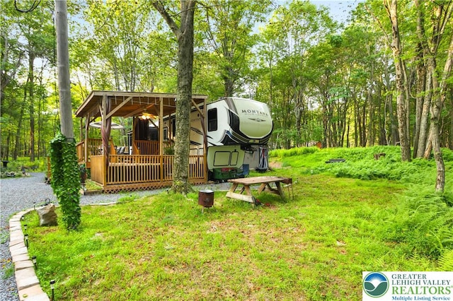 149 Deer Path Ln, Tobyhanna Twp, PA 18346 - view of yard
