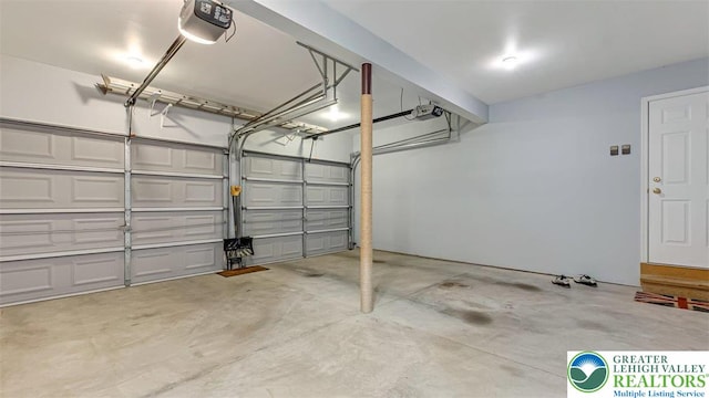 310 Spyglass Hill Rd, Bath Boro, PA 18014 - garage featuring a garage door opener