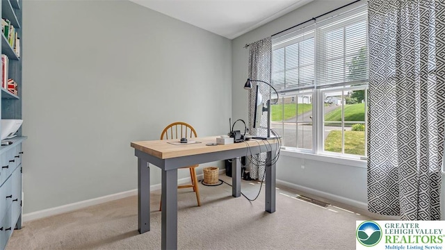 310 Spyglass Hill Rd, Bath Boro, PA 18014 - home office with light carpet