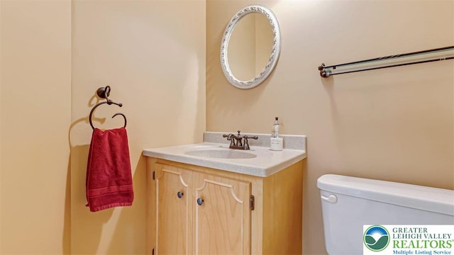310 Spyglass Hill Rd, Bath Boro, PA 18014 - half bath with toilet and vanity