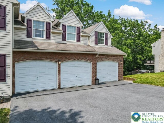 310 Spyglass Hill Rd, Bath Boro, PA 18014 - garage featuring driveway