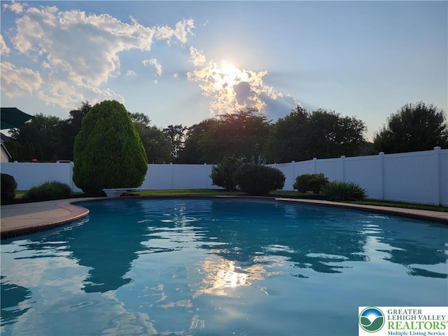 1325 Devon Cir S, Whitehall Twp, PA 18104 - view of swimming pool with a fenced backyard