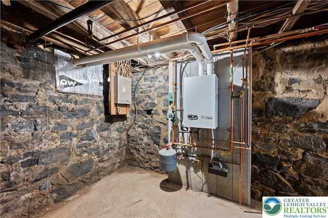 919 Lehigh St, Easton, PA 18042 - utilities with water heater and electric panel