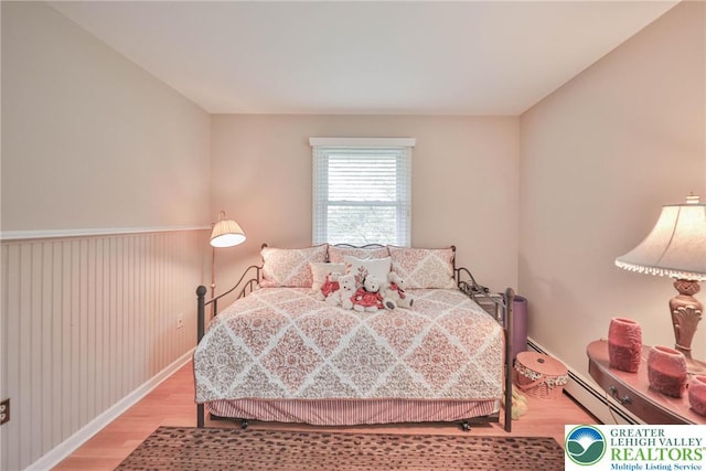 1812 Treeline Dr, Forks Twp, PA 18040 - bedroom featuring wood finished floors and baseboards