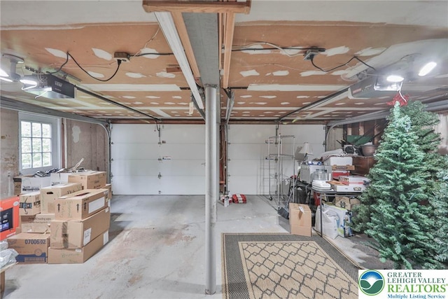 1812 Treeline Dr, Forks Twp, PA 18040 - garage featuring a garage door opener