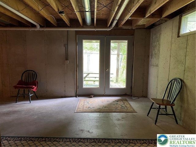 120 Palomino Cir, Washington Twp, PA 18013 - basement with french doors