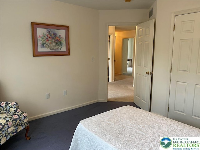 120 Palomino Cir, Washington Twp, PA 18013 - bedroom featuring dark carpet and baseboards