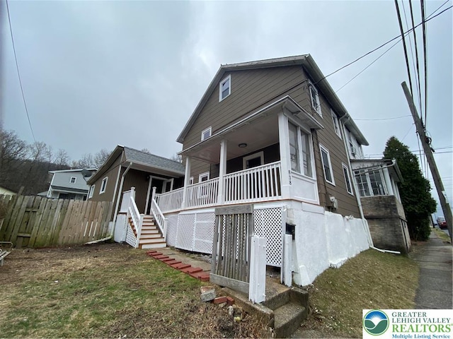 838 E Patterson St, Lansford Boro, PA 18232 - view of front of home with stairway