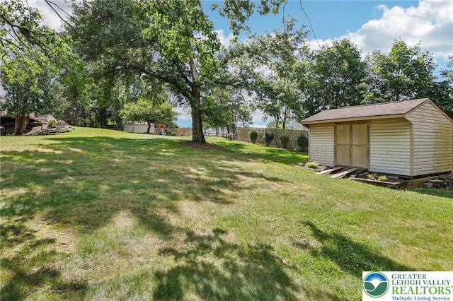6365 Constitution Rd, Lowhill Twp, PA 18078 - view of yard featuring a shed