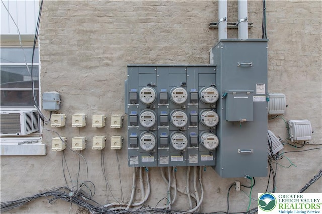 409 Broad St Unit 409, Tamaqua Boro, PA 18252 - utility room with electric meter and cooling unit