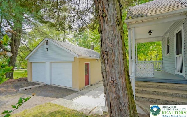 717 Claremont Ave, Schuylkill, PA 18252 - view of detached garage