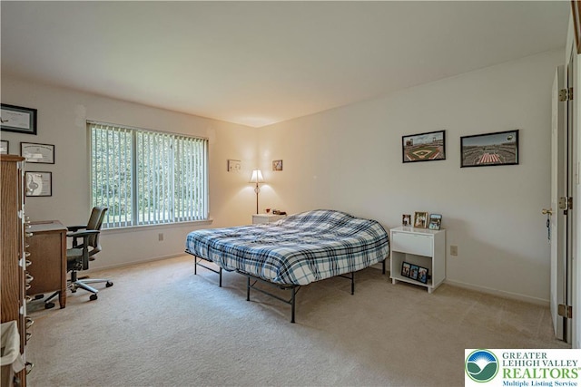21 Winfield Ct, Easton, PA 18045 - carpeted bedroom with baseboards and a desk
