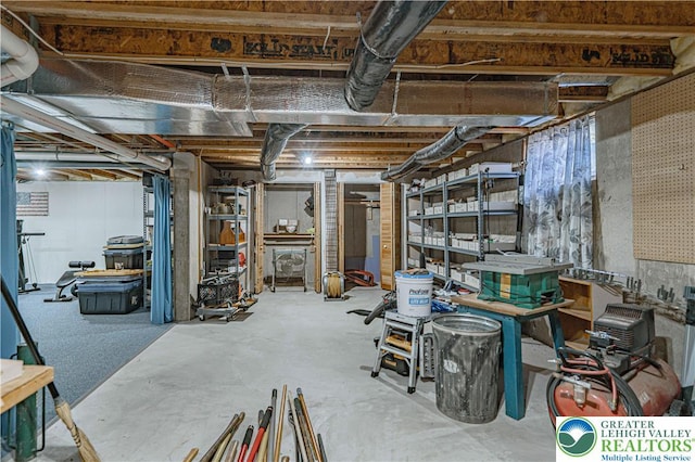 21 Winfield Ct, Easton, PA 18045 - view of unfinished below grade area