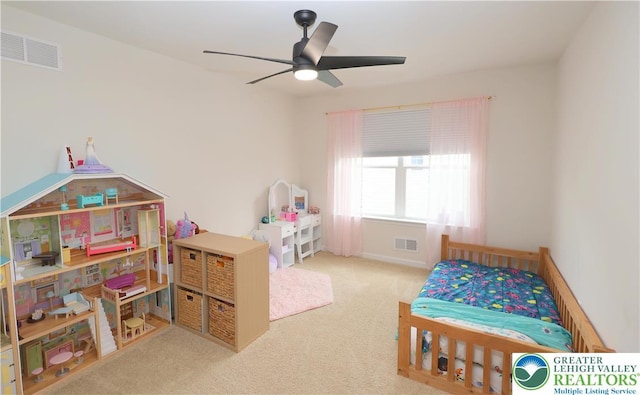 330 Bendelow Ln, Northampton Boro, PA 18067 - carpeted bedroom featuring a ceiling fan