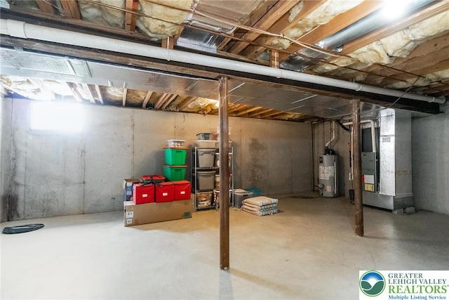 104 Stephanie Dr, Palmer Twp, PA 18045 - basement with heating unit and gas water heater