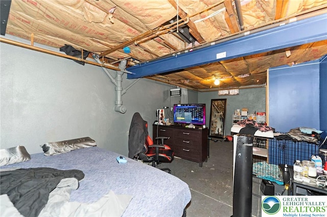 4116 Springmill Rd, Whitehall Twp, PA 18052 - bedroom with concrete flooring