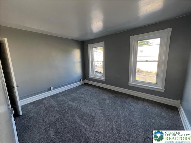 18 S Bradford St, Allentown City, PA 18109 - unfurnished room featuring dark colored carpet