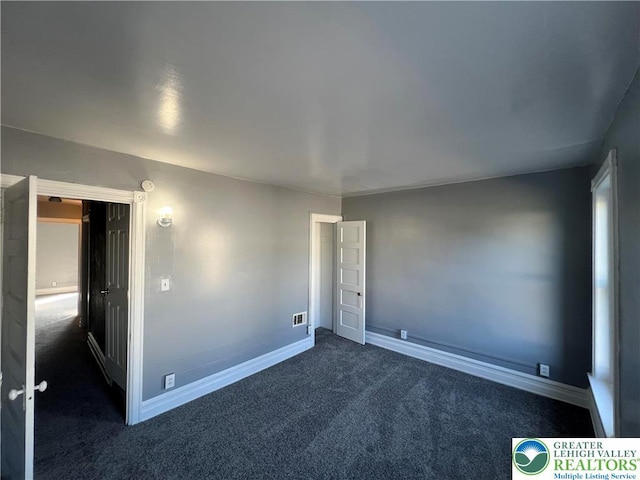 18 S Bradford St, Allentown City, PA 18109 - spare room with dark colored carpet