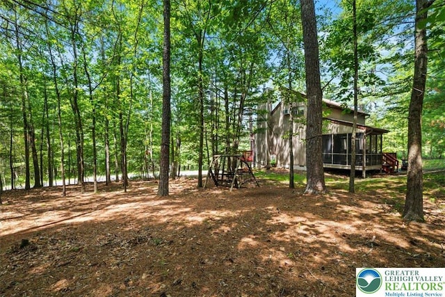 117 Manchester Dr, Lehman Twp, PA 18324 - view of yard