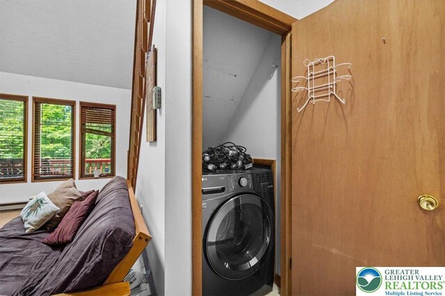 117 Manchester Dr, Lehman Twp, PA 18324 - washroom with washer / dryer