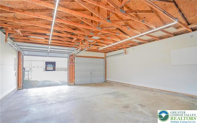126 W High St, Coaldale Boro, PA 18218 - garage with baseboards
