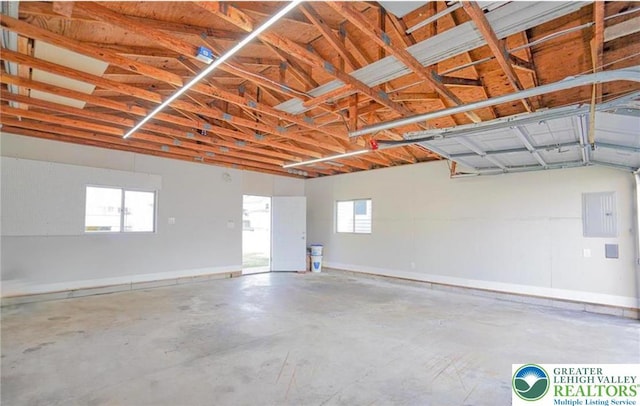 126 W High St, Coaldale Boro, PA 18218 - garage featuring electric panel