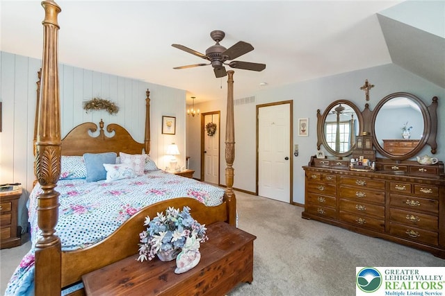 2300 Woodridge Ter, Easton, PA 18045 - bedroom with carpet flooring and a ceiling fan