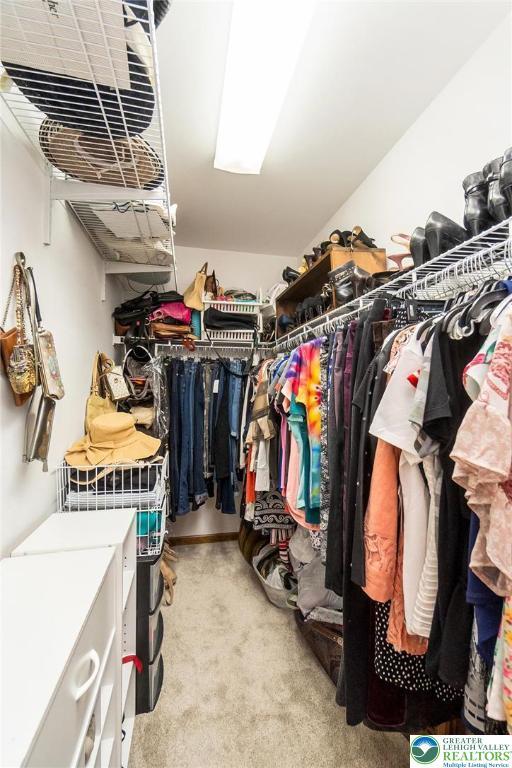 2300 Woodridge Ter, Easton, PA 18045 - walk in closet with carpet flooring
