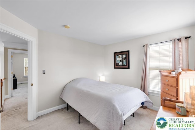 4325 Crosswinds Dr, Easton, PA 18045 - bedroom featuring light carpet and multiple windows