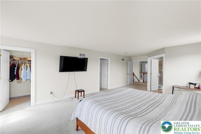 4325 Crosswinds Dr, Easton, PA 18045 - carpeted bedroom with a walk in closet and a closet