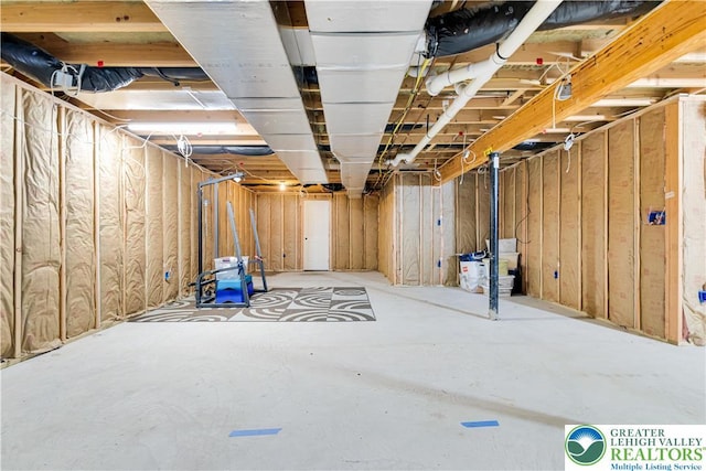 4325 Crosswinds Dr, Easton, PA 18045 - view of unfinished below grade area