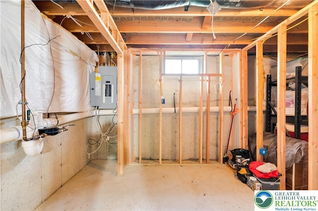 4325 Crosswinds Dr, Easton, PA 18045 - basement featuring electric panel
