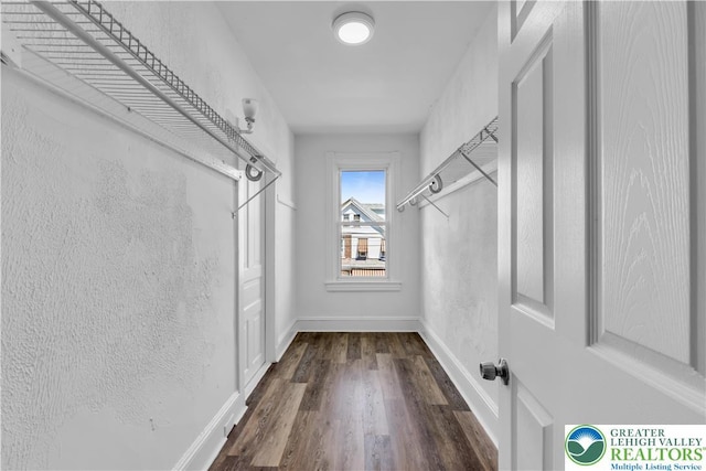 133 S 14th St, Easton, PA 18042 - spacious closet featuring dark wood-type flooring