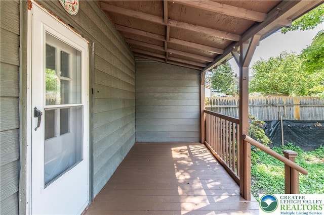 133 S 14th St, Easton, PA 18042 - view of wooden terrace