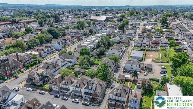 133 S 14th St, Easton, PA 18042 - aerial perspective of suburban area
