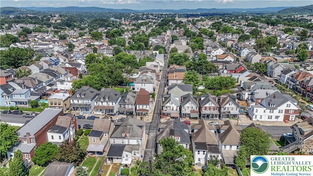 133 S 14th St, Easton, PA 18042 - aerial view of residential area