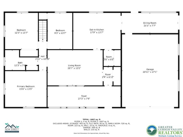 4157 Butternut Dr, Lehigh Twp, PA 18088 - view of home floor plan