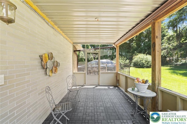 1048 N 27th St, Allentown City, PA 18104 - unfurnished sunroom with healthy amount of natural light