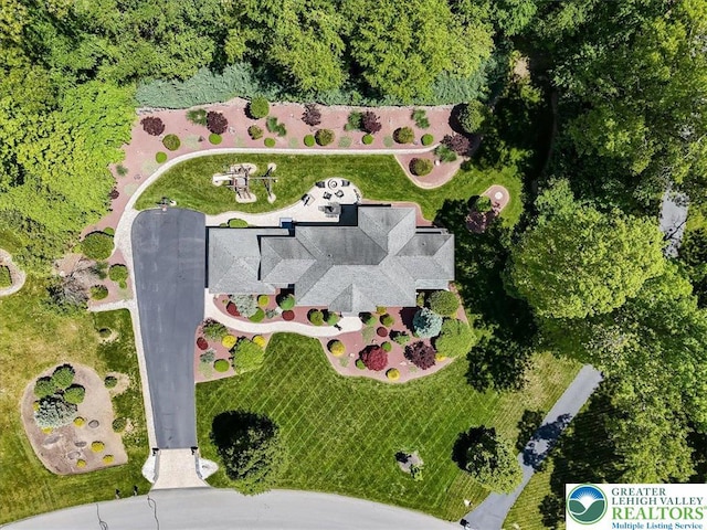 1376 Buck Ridge Dr, Hamilton Twp, PA 18360 - bird's eye view