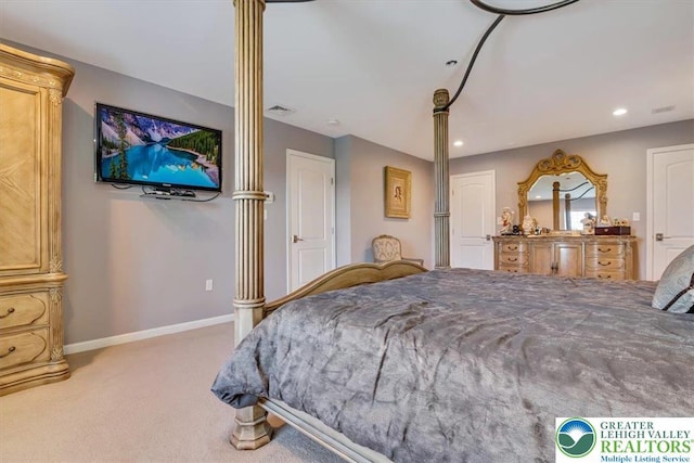 1376 Buck Ridge Dr, Hamilton Twp, PA 18360 - carpeted bedroom with baseboards and recessed lighting