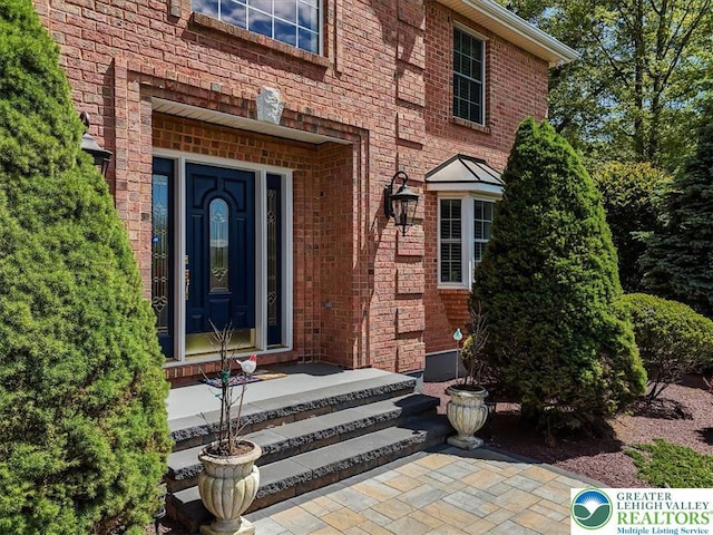 1376 Buck Ridge Dr, Hamilton Twp, PA 18360 - view of exterior entry with brick siding