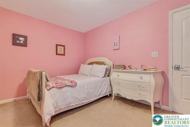 1376 Buck Ridge Dr, Hamilton Twp, PA 18360 - bedroom with light colored carpet and baseboards
