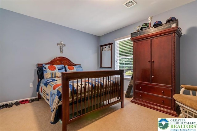 1376 Buck Ridge Dr, Hamilton Twp, PA 18360 - bedroom featuring light colored carpet and baseboards