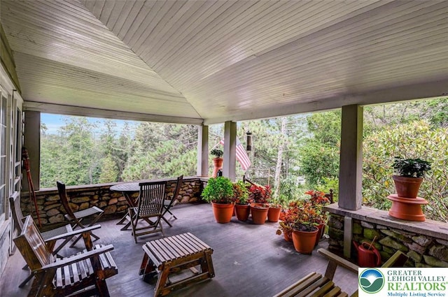 664 Griscom Rd, Barrett Twp, PA 18323 - deck with a patio