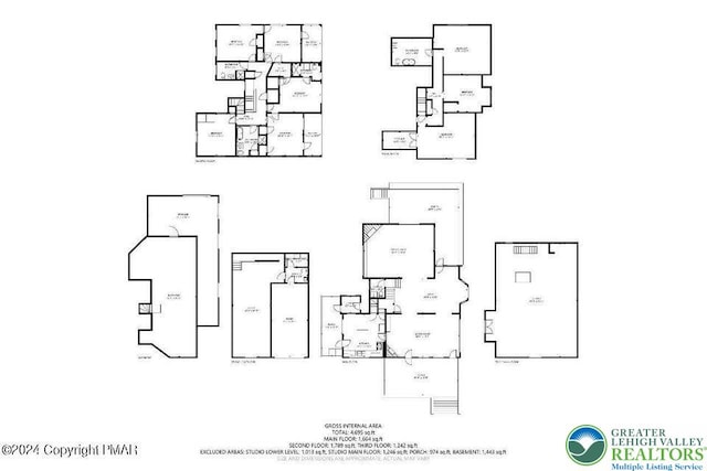 664 Griscom Rd, Barrett Twp, PA 18323 - view of floor plan / room layout