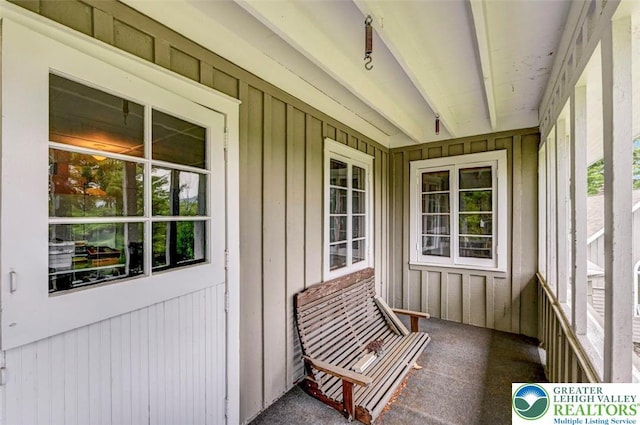 664 Griscom Rd, Barrett Twp, PA 18323 - view of unfurnished sunroom