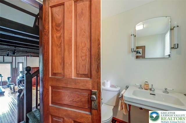 664 Griscom Rd, Barrett Twp, PA 18323 - half bathroom with plenty of natural light