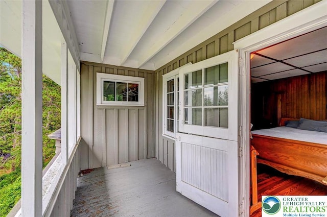 664 Griscom Rd, Barrett Twp, PA 18323 - view of wooden terrace